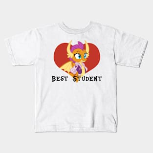 Smolder is best student Kids T-Shirt